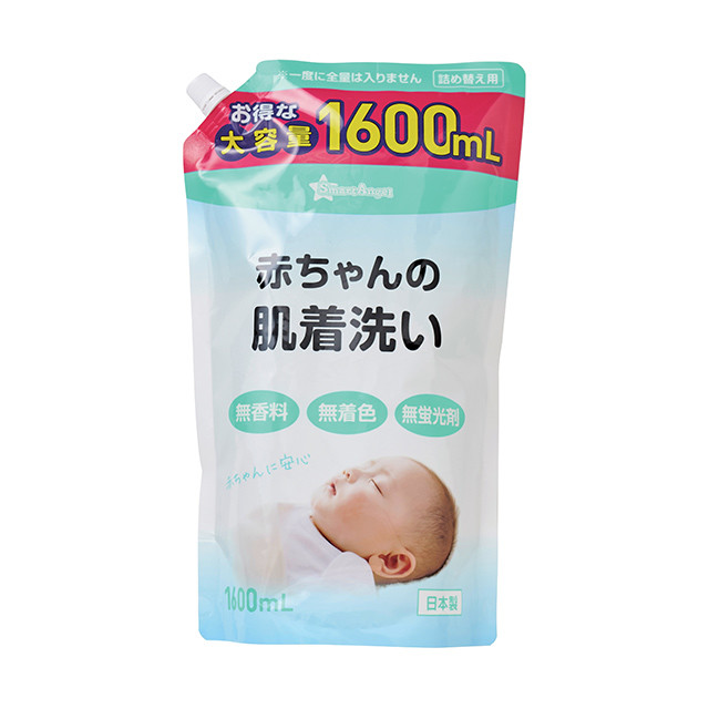 Smartangel 赤ちゃんの肌着洗い 詰替 1600ml 西松屋