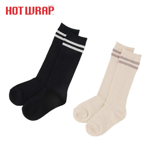 HOTWRAP 2足組 ハイソックス