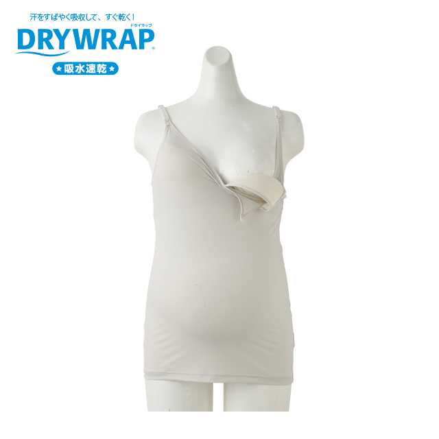 DRYWRAP ブラキャミ（接触冷感）