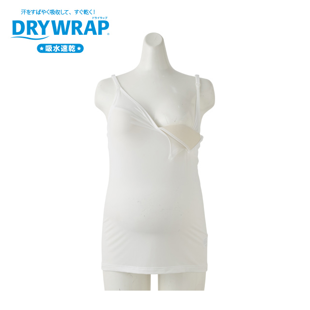 DRYWRAP ブラキャミ（接触冷感）