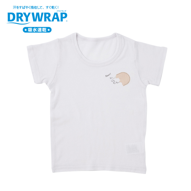 DRYWRAP 3枚組 半袖綿インナー