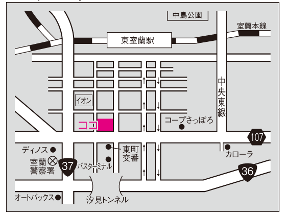 西松屋室蘭東町店 北海道室蘭市 の店舗情報